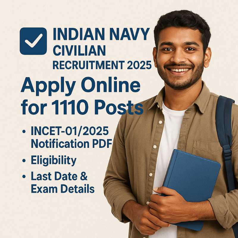 Indian Navy Civilian Recruitment 2025