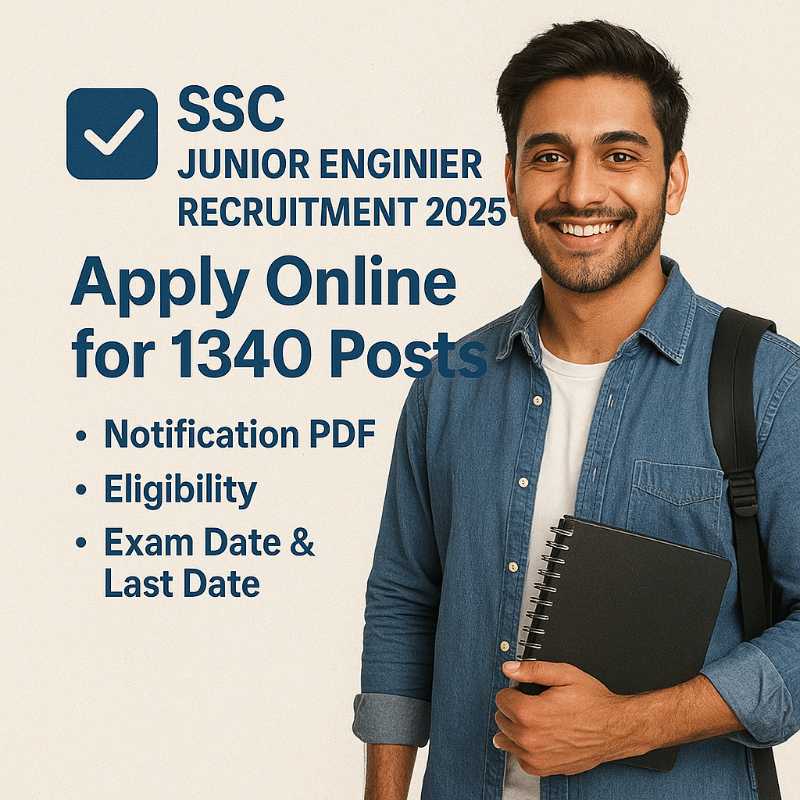 SSC Junior Engineer Recruitment 2025